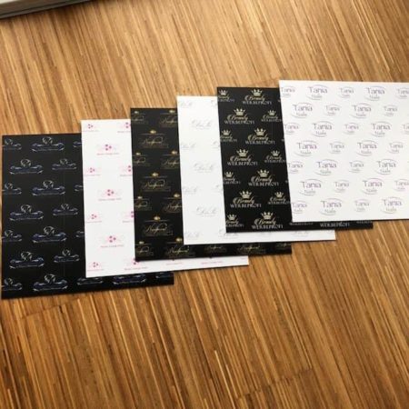 Logo-Fotoplatte - ideal für deine Nagelbilder oder Produktfotos / freie Farbwahl mit DEINEM LOGO