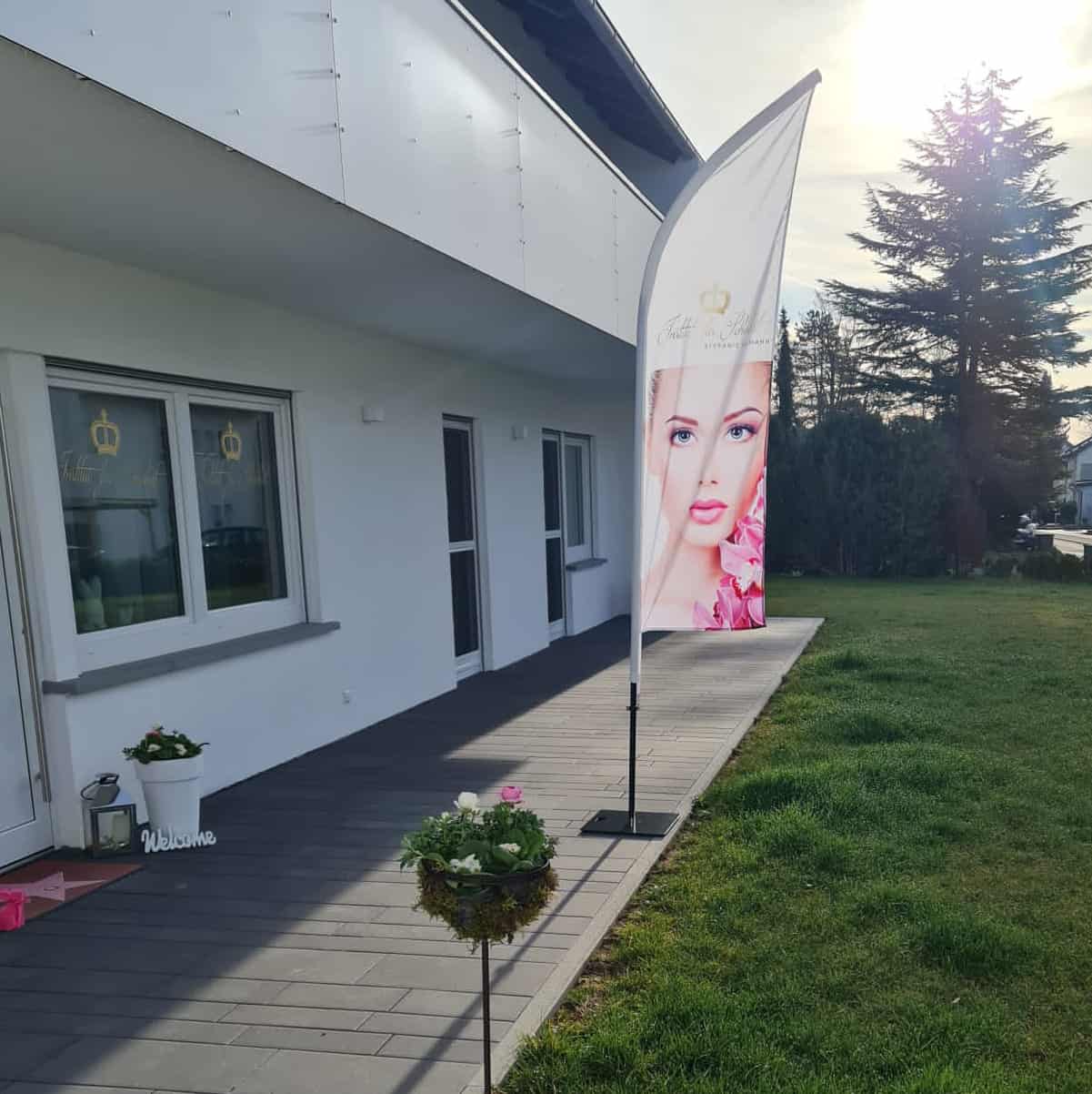 Werbefahne/ Fahne - Aussenwerbung / Mobile Werbung / Beachflag - Image 5