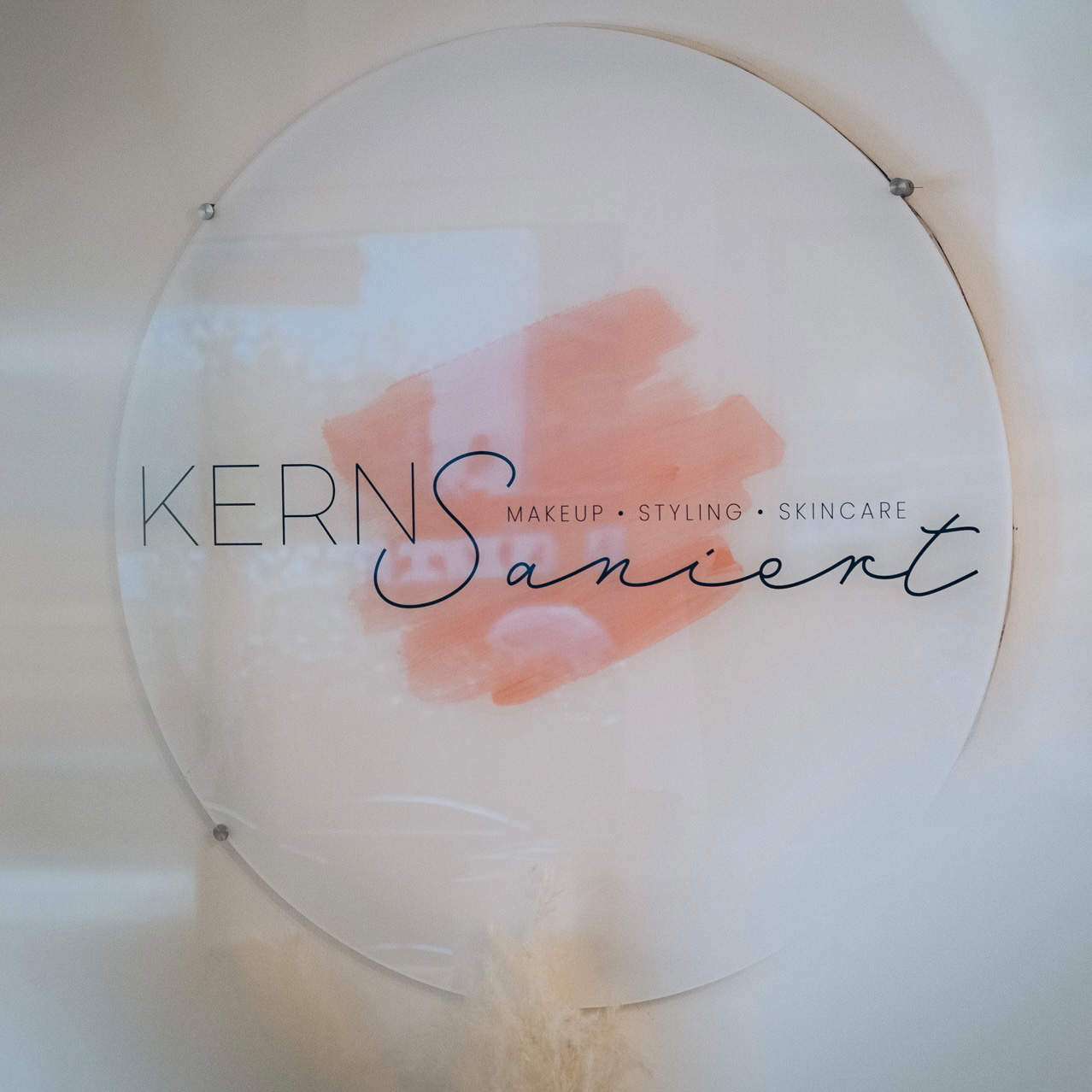 Glamouröses Acrylschild / Wandschild / Wandlogo bis zu 1,50m rund - Image 16