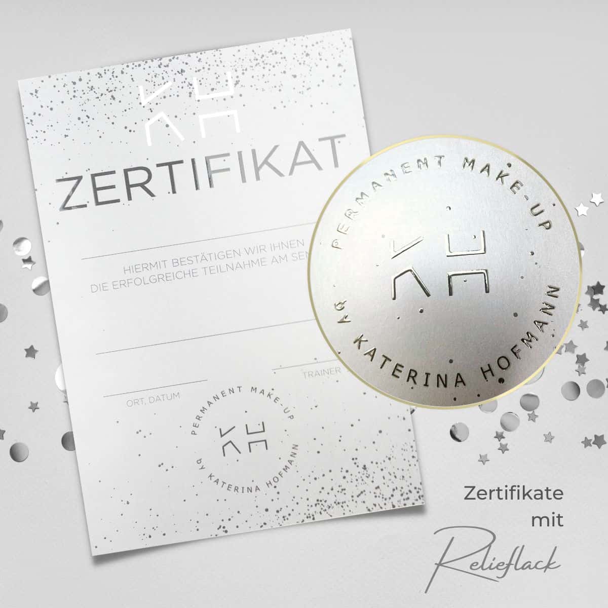 Exklusives Zertifikat / Schulungsurkunde mit Lackdetails / Klarlack - Image 6