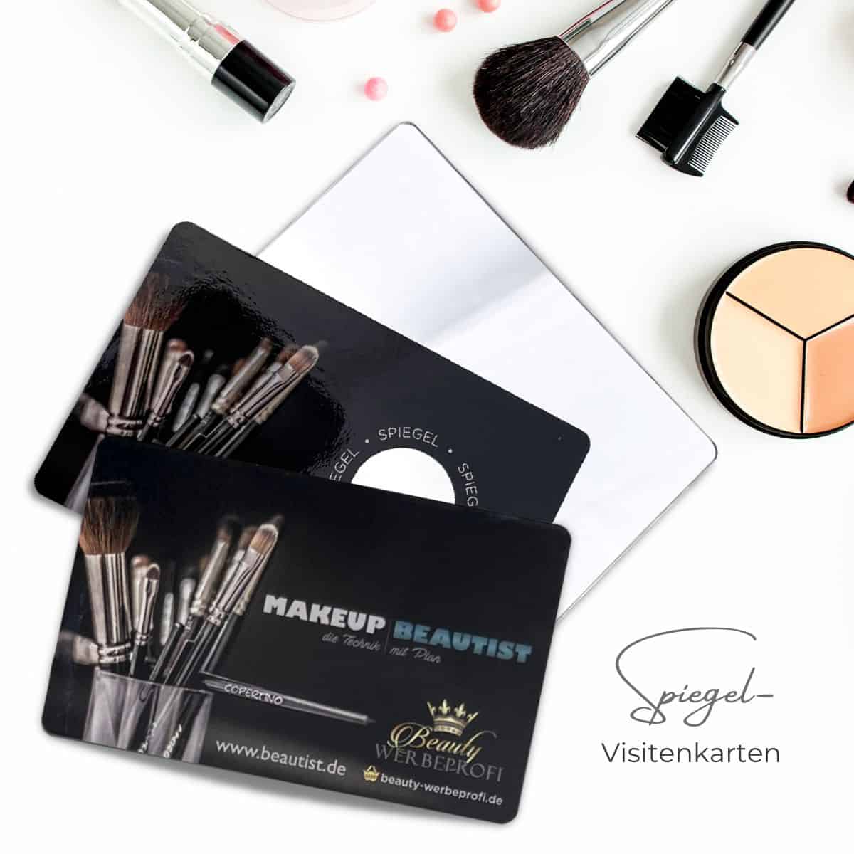 SPIEGEL-Visitenkarte / Taschenspiegel / Spiegelkarte - Image 5