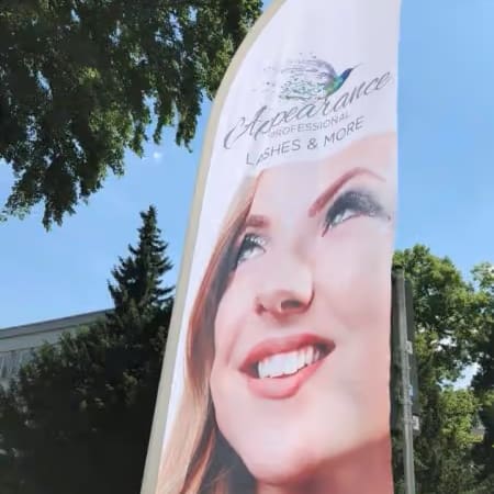 Werbefahne/ Fahne - Aussenwerbung / Mobile Werbung / Beachflag - Image 7